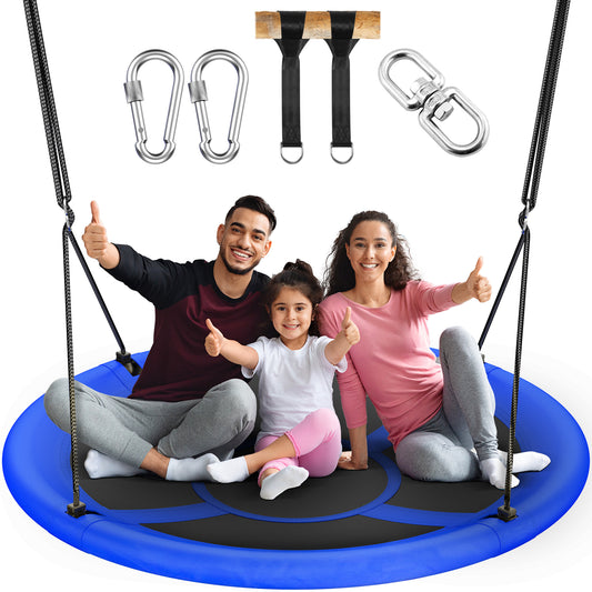 Everyfun 43" Saucer Tree Swing for Kids Adult